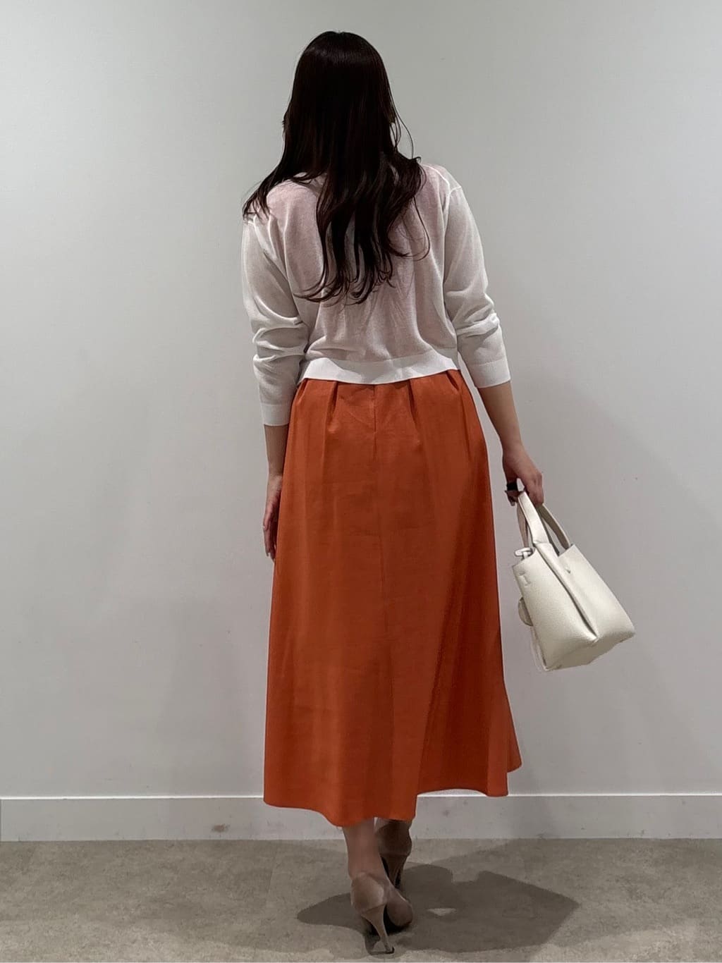 MISAKIさんの「COUP DE CHANCE｜【手洗い可／日本製】ノースリーブフレアワンピース」を使ったコーディネート