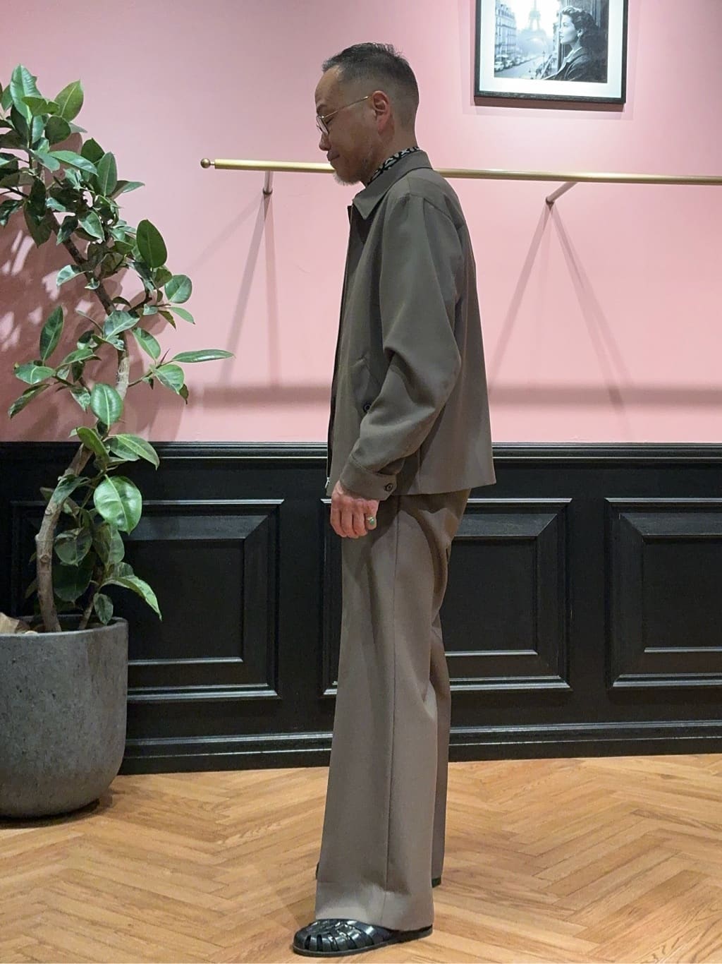 torigoeさんの「DRESSTERIOR｜【ウォッシャブル】ウールハリントン ジャケット」を使ったコーディネート