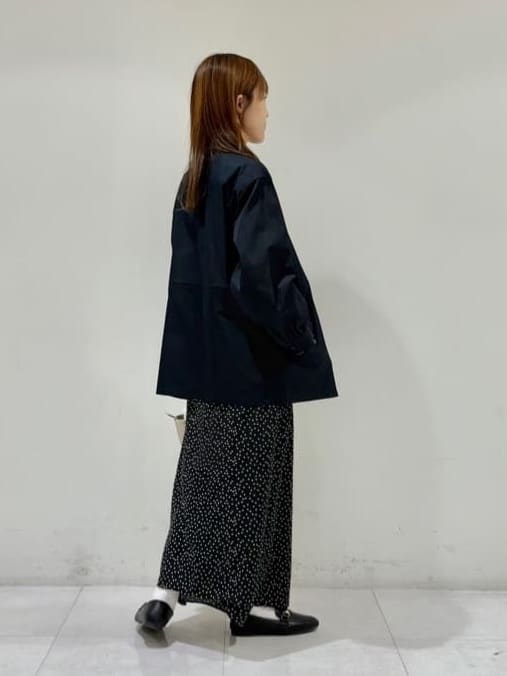 kyokaさんの「UNTITLED｜【セットアップ可/後ろウエストゴム】ランダムドットスカート」を使ったコーディネート