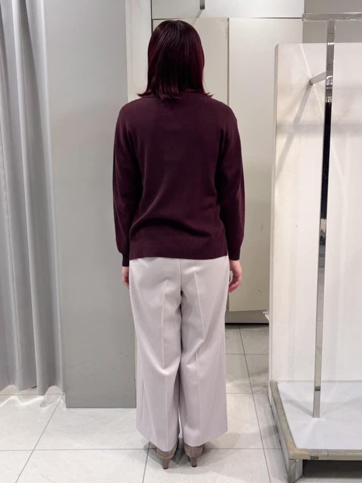 yuiさんの「Reflect｜【腰周りすっきり◎】ワイドクロップドパンツ」を使ったコーディネート