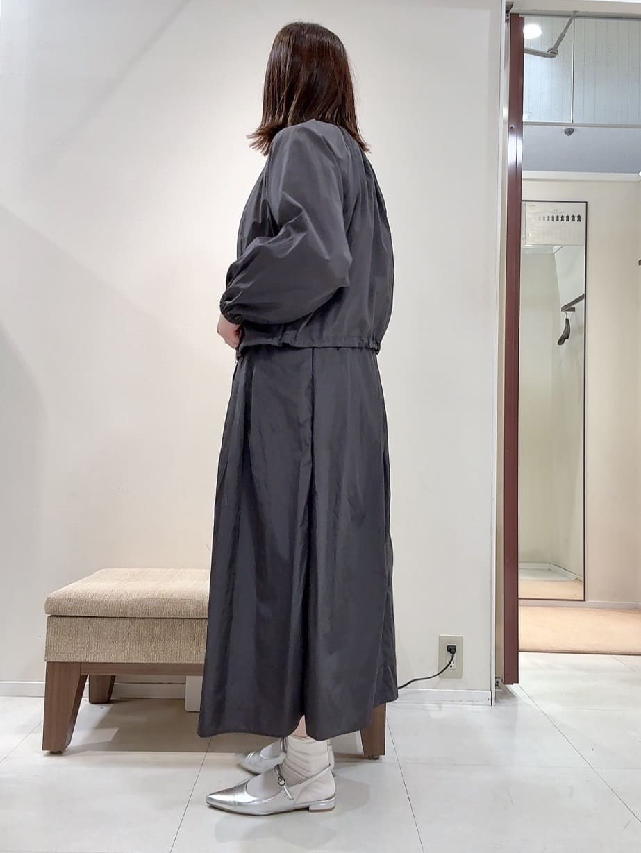 YUIさんの「UNTITLED｜◆【セットアップ可/はっ水】シャイニータイプライターブルゾン」を使ったコーディネート
