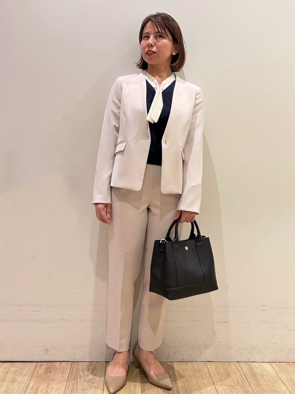 YUKOさんの「index｜ベーシックパンプス」を使ったコーディネート
