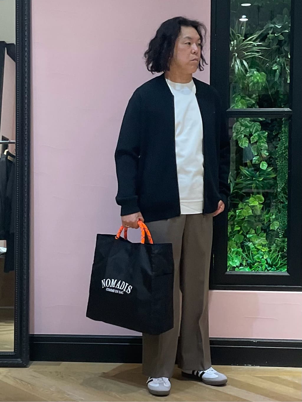 Nagaseさんの「DRESSTERIOR｜◆スプリング ニットブルゾン」を使ったコーディネート