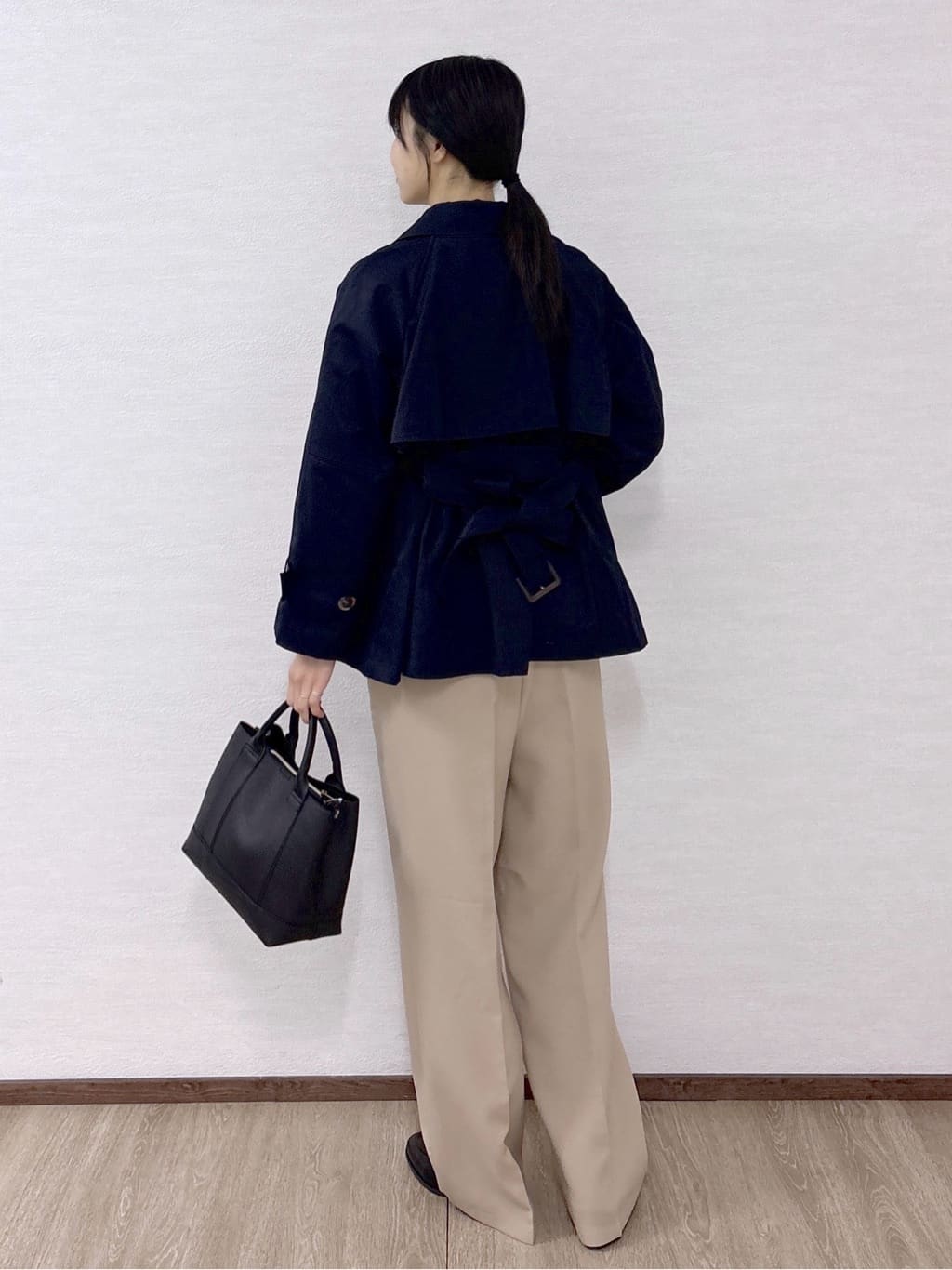 sachikoさんの「OPAQUE.CLIP｜ミドルトレンチコート【洗濯機OK】」を使ったコーディネート