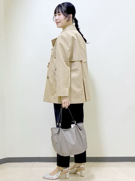  beni_gingerさんの「Reflect｜【腰周りすっきり◎】センタープレス入りテーパードパンツ」を使ったコーディネート