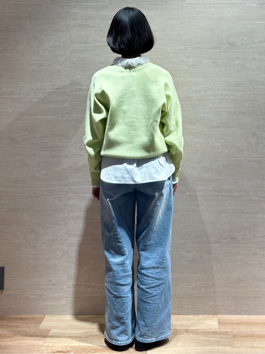 JIMAさんの「OPAQUE.CLIP｜スウェットライクニット【洗濯機OK】」を使ったコーディネート