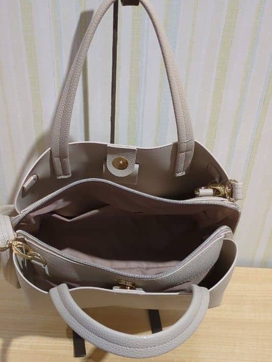 shimaさんの「SHOO･LA･RUE｜【2WAY】上品きれい 金具ベルトトートバッグ」を使ったコーディネート