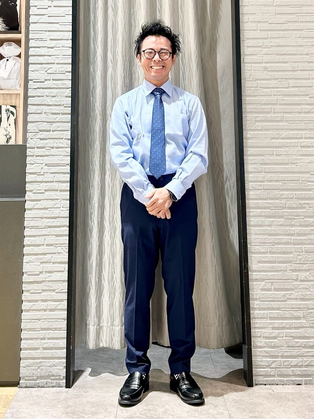 KENJI Iさんの「THE SHOP TK｜CARREMAN/キャリーマン ジャケット セットアップ可／洗濯機OK」を使ったコーディネート