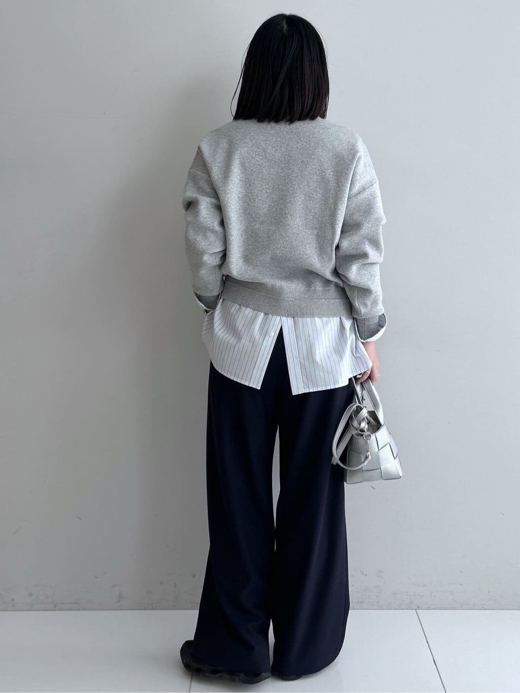 Hirokaさんの「Dessin｜【洗える】バックボタンオーバーシャツ」を使ったコーディネート