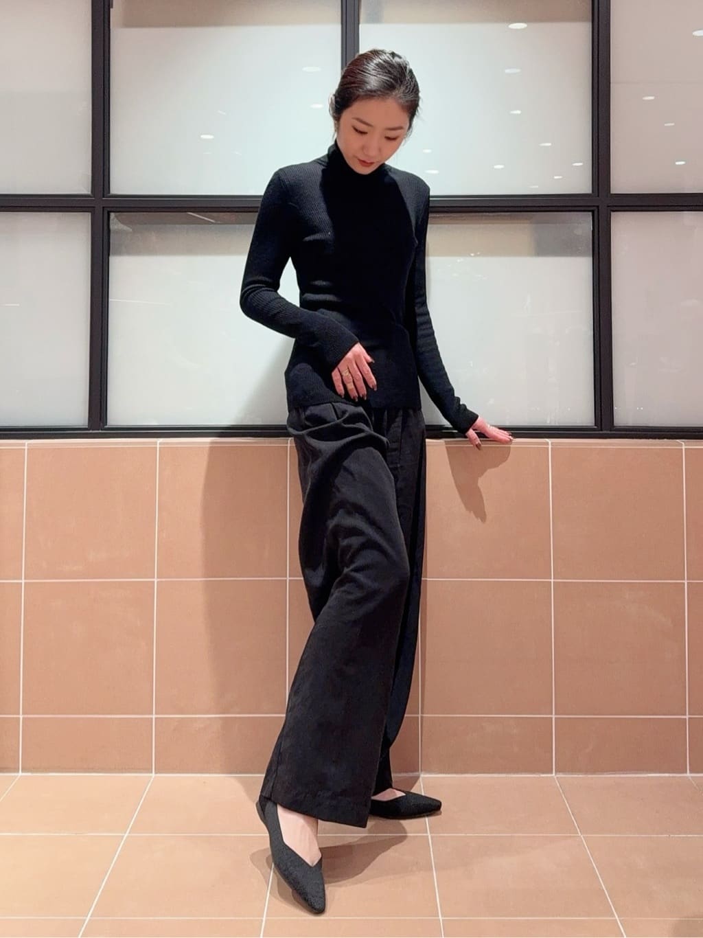 kaoriさんの「ESPERANZA｜Oito和紙フラットパンプス」を使ったコーディネート