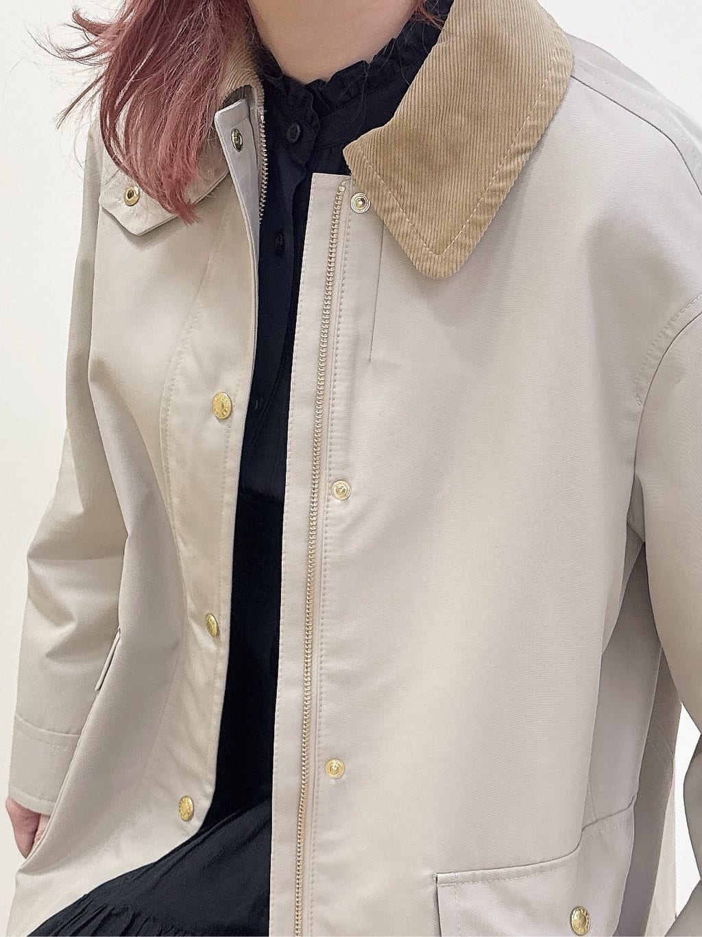 なかもとあきさんの「DRESSTERIOR｜【ウォッシャブル】スプリング ハンティングジャケット」を使ったコーディネート