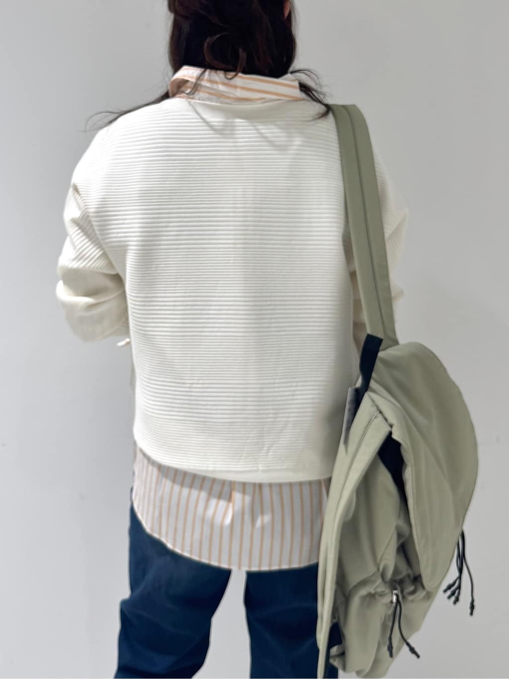 そんさんの「INDIVI｜【洗える／キレイ色】体型カバー無縫製ニット」を使ったコーディネート