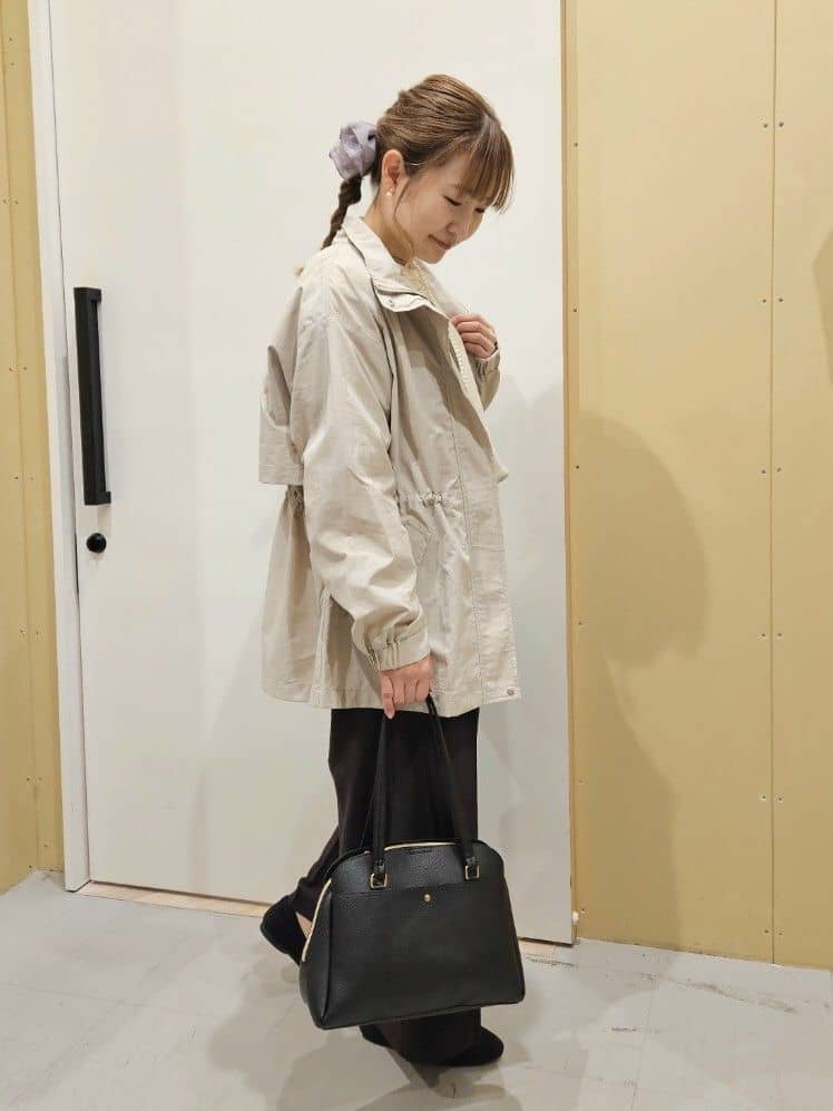 Ikumiさんの「SHOO･LA･RUE｜【洗濯機可/S-LL/インしなくても着られる】1枚で決まる　レイヤード風スウェットライクニット」を使ったコーディネート