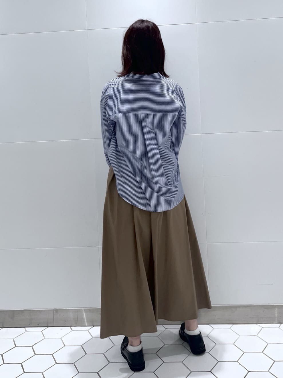 Makinoさんの「Dessin｜【着映え/洗える】フロントフリルブラウス」を使ったコーディネート