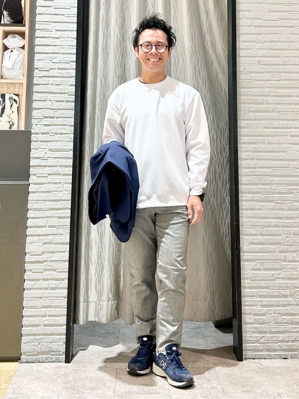KENJI Iさんの「THE SHOP TK｜CARREMAN/キャリーマン ジャケット セットアップ可／洗濯機OK」を使ったコーディネート