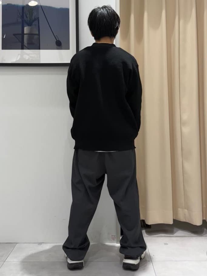はさんの「THE SHOP TK｜【季節の変わり目に最適】ニットカーディガン ドライタッチ／軽量」を使ったコーディネート