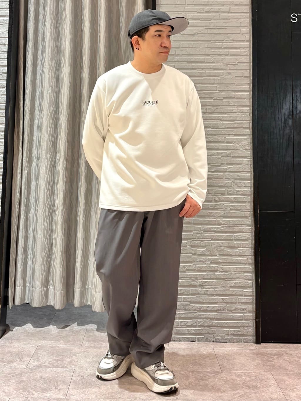 Pーyamaさんの「THE SHOP TK｜FLEX LINE ストレッチリブブルゾン　ストレッチ/防シワ/マシンウォッシャブル/セットアップ可」を使ったコーディネート