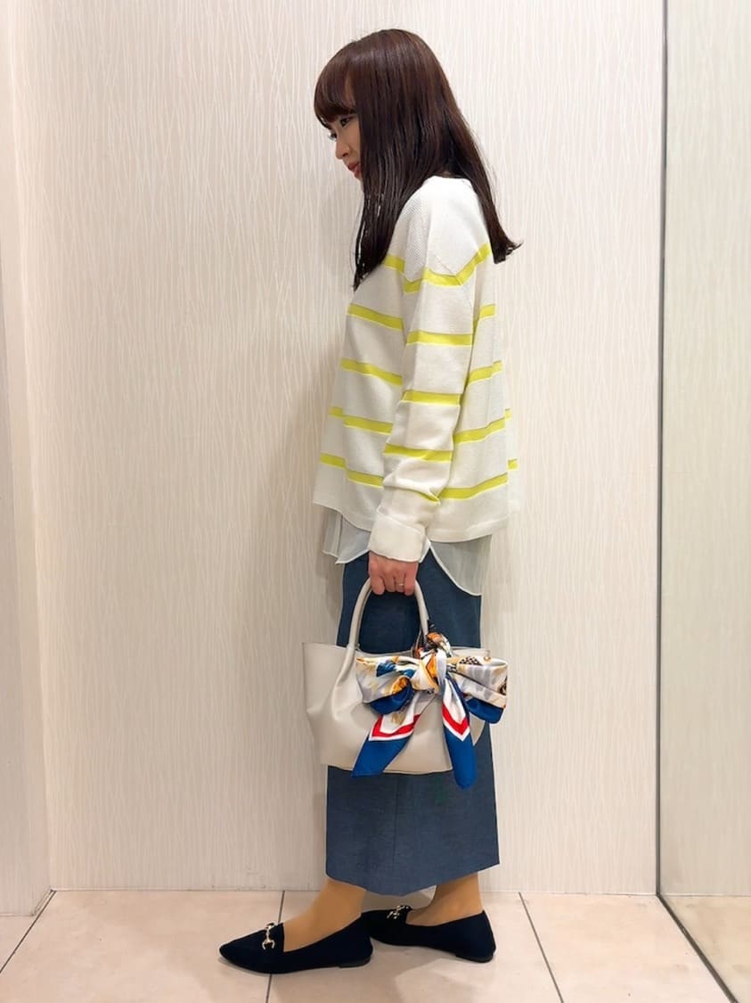 SAHOさんの「UNTITLED｜◆【ゆったり/洗える】クロップドニットプルオーバー」を使ったコーディネート