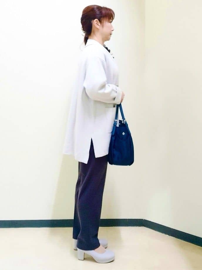 花さんの「Reflect｜【ライトアウター／気軽な羽織に◎】オフボディカーディガン」を使ったコーディネート