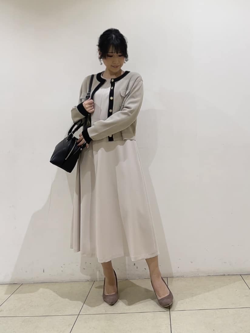 watanabeさんの「UNTITLED｜【洗える/ジャケット風】ミラノリブカーディガン」を使ったコーディネート