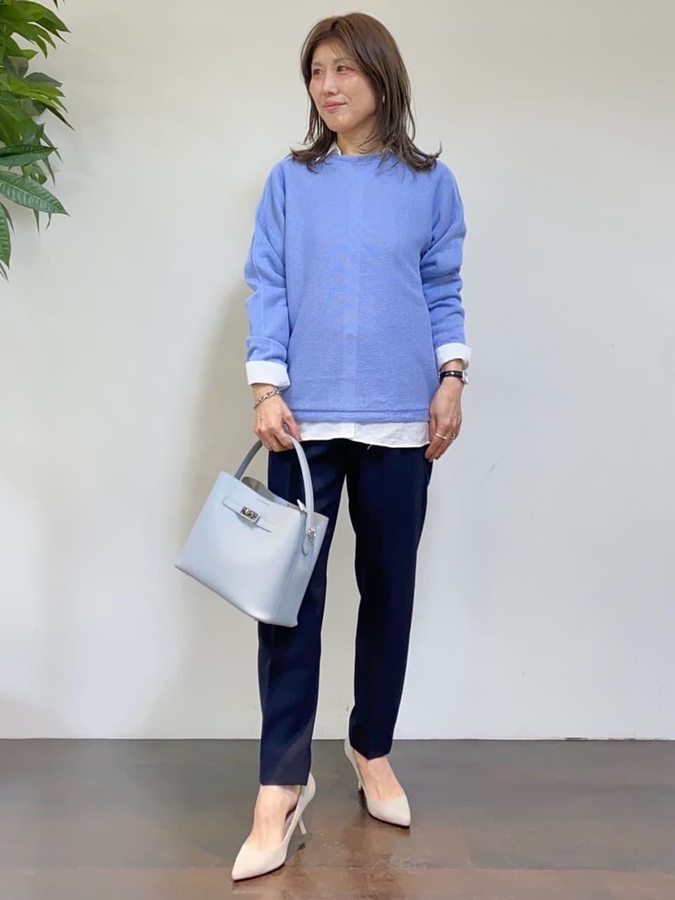 tomoさんの「UNTITLED｜【追加/新色】エアリーワンハンドルバッグ」を使ったコーディネート