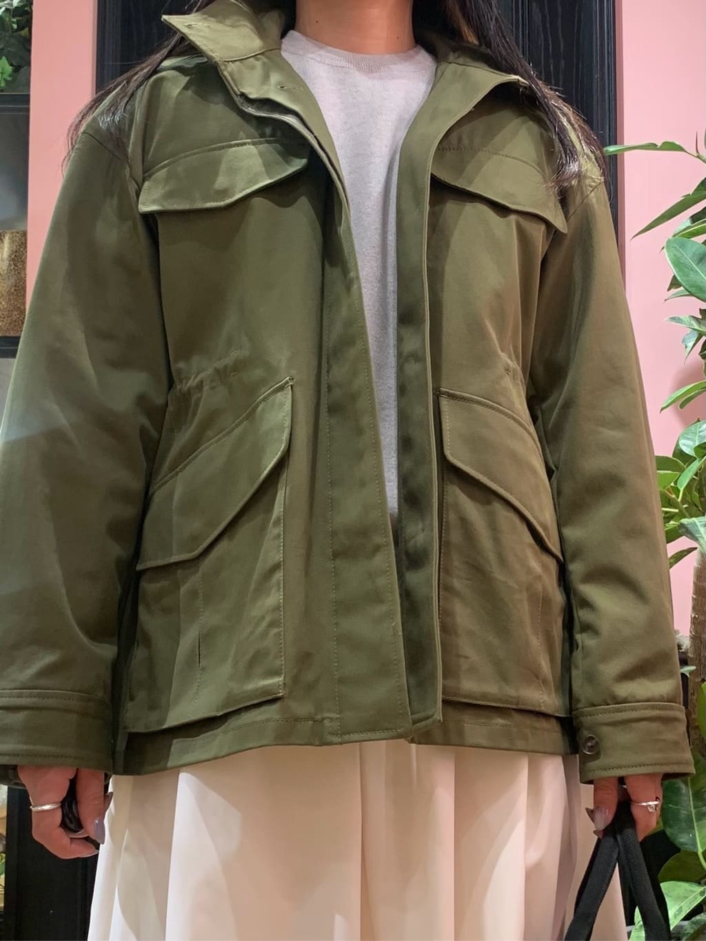 SAKAIさんの「DRESSTERIOR｜【ウォッシャブル】コンパクトコットンミリタリーブルゾン」を使ったコーディネート