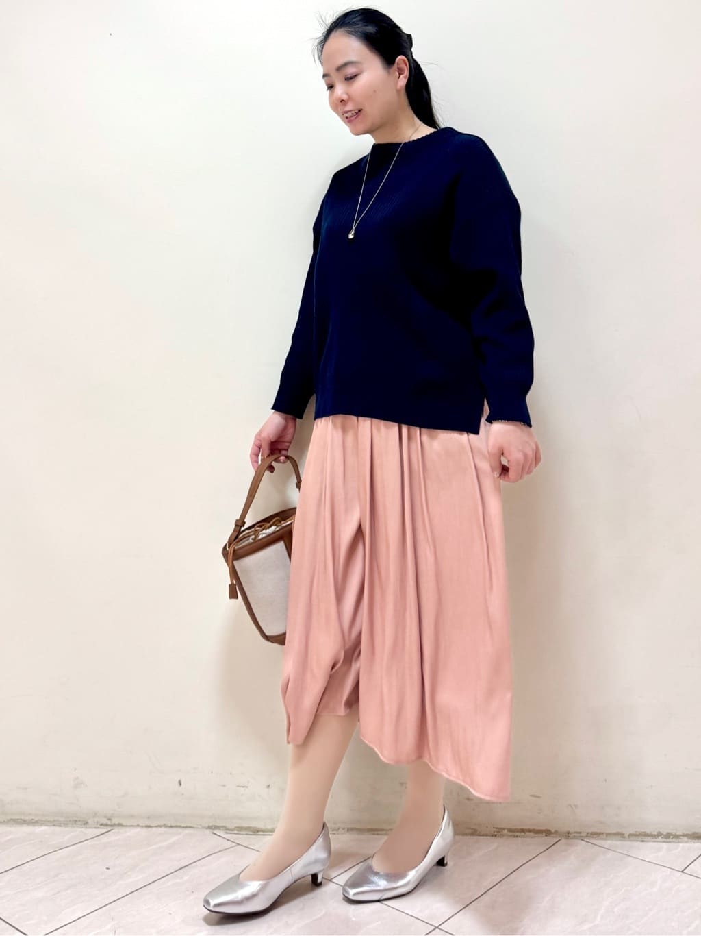 rincoさんの「Reflect｜【長く着られる◎】スカーチョパンツ」を使ったコーディネート