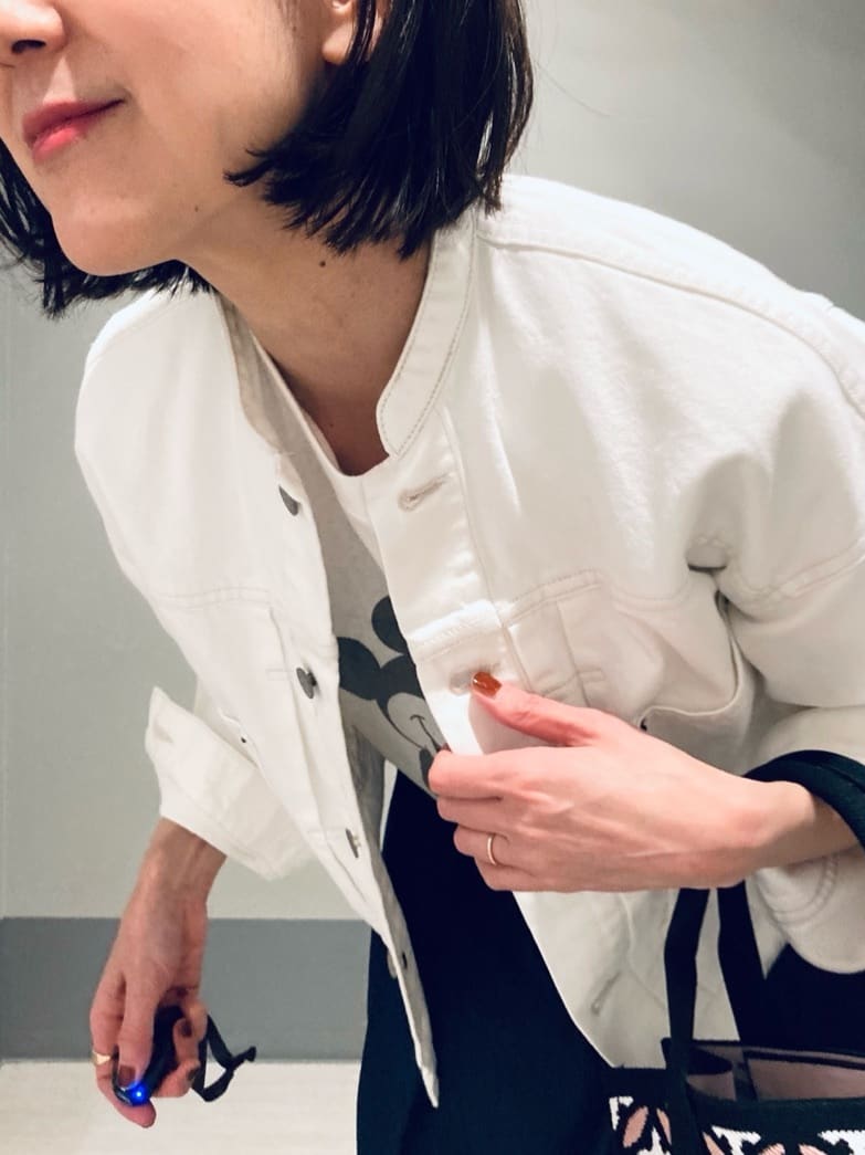 Furuさんの「DRESSTERIOR｜◆【接触冷感/吸水速乾】クールタッチデニムライクタックスカート」を使ったコーディネート