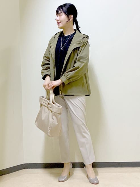  beni_gingerさんの「Reflect｜【花粉バリア】マウンテンパーカー」を使ったコーディネート