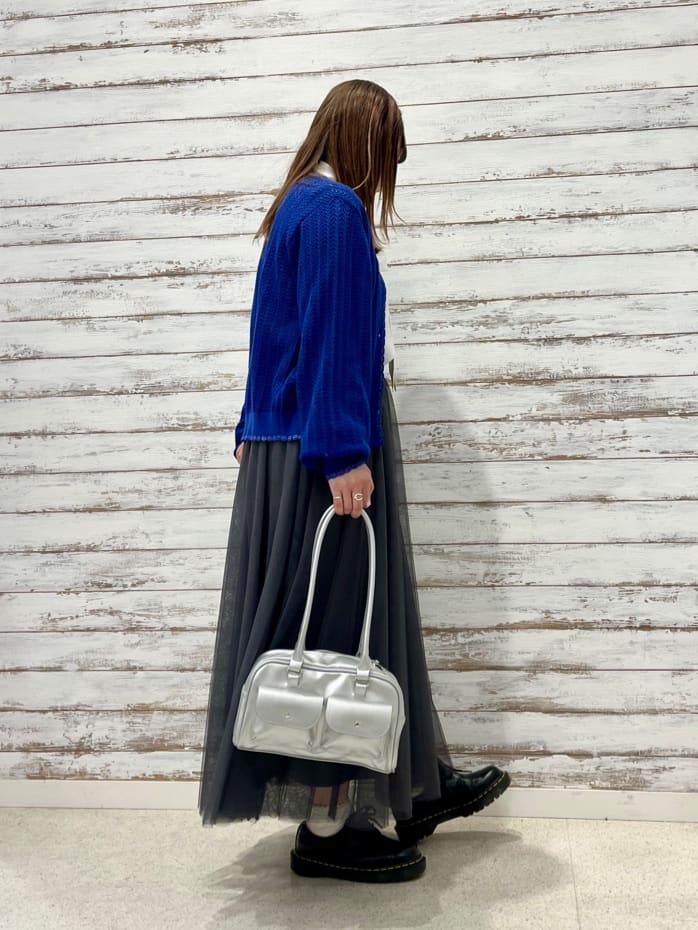 ゆっきーさんの「SHOO･LA･RUE｜フラップポケット横長ボストンバッグ」を使ったコーディネート