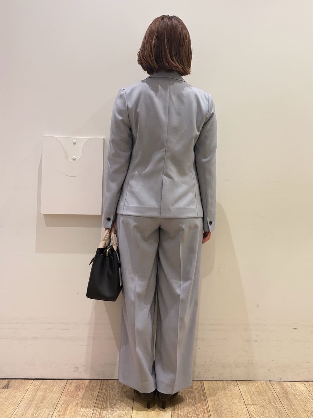 YUKOさんの「index｜ストレッチテーラードジャケット／セットアップ対応【洗濯機OK】」を使ったコーディネート