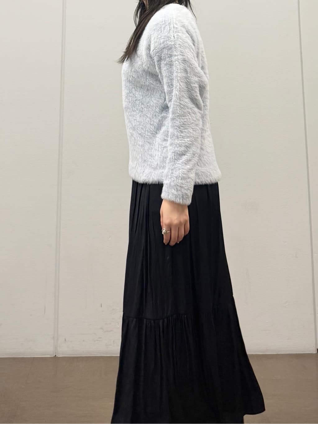 mizukiさんの「INDIVI｜【軽羽織り】フーディーライトコート」を使ったコーディネート