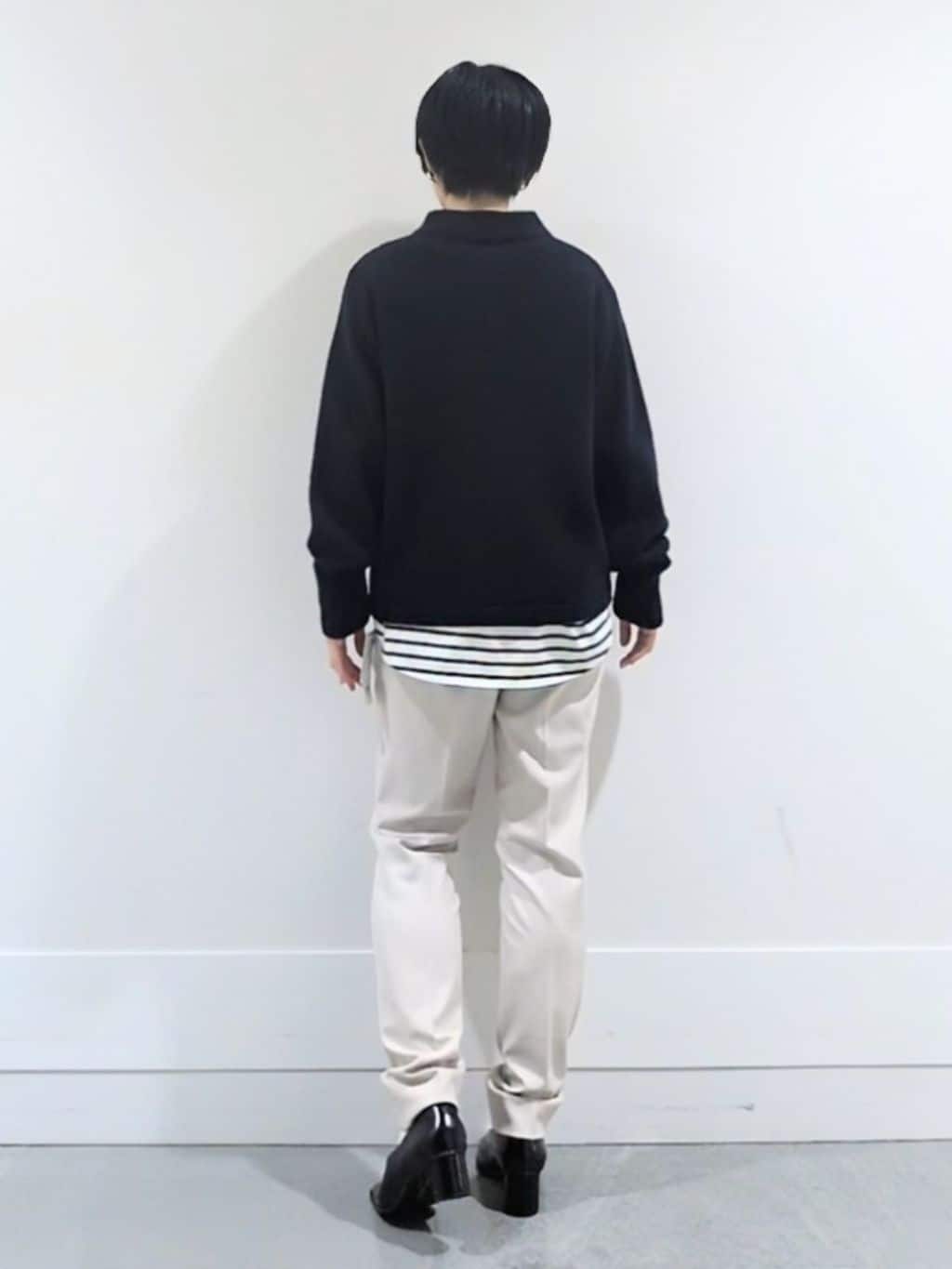 ミズタさんの「UNTITLED｜【洗える/レイヤードTシャツ】ラウンドテールジャージプルオーバー」を使ったコーディネート