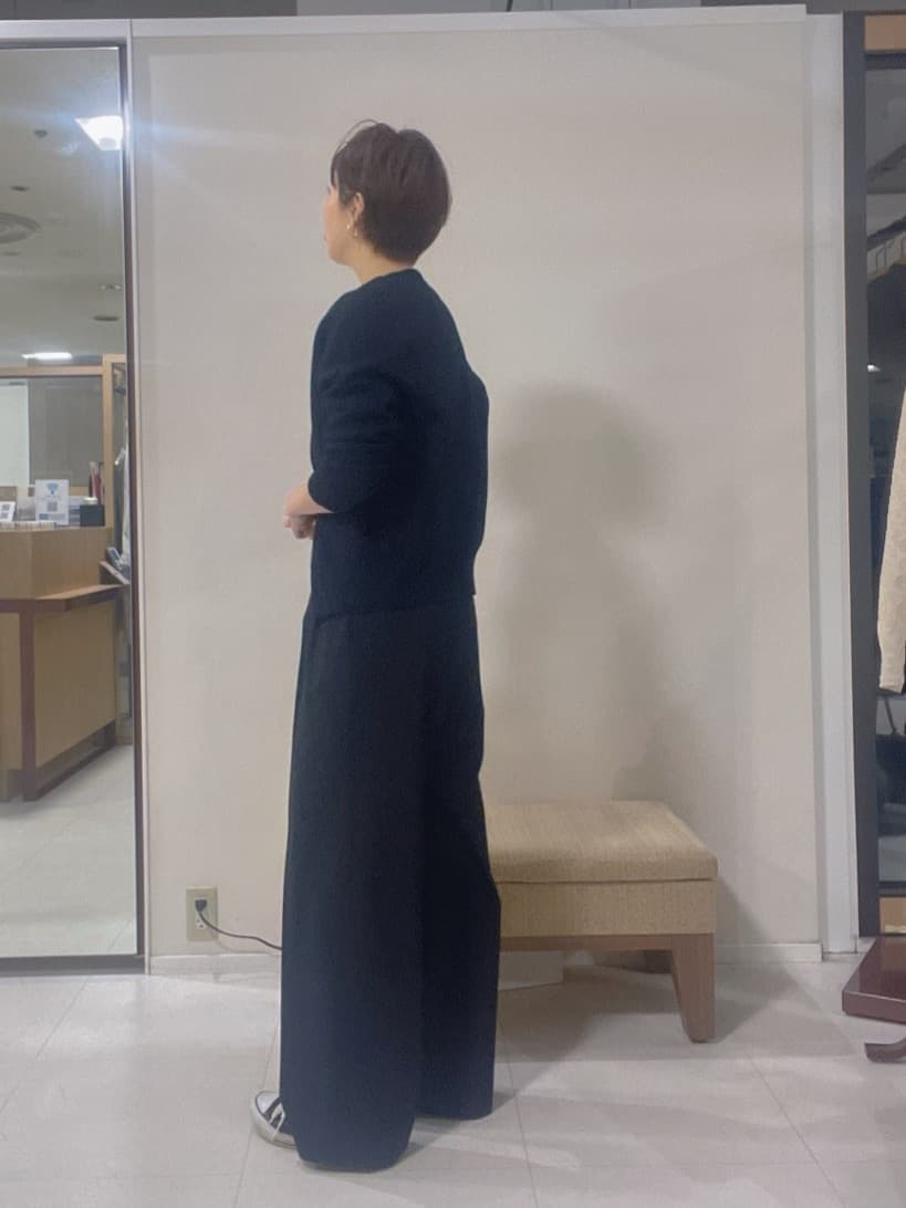 IWAMOさんの「UNTITLED｜◆【軽羽織り/セットアップ可】ジップアップニットカーディガン」を使ったコーディネート