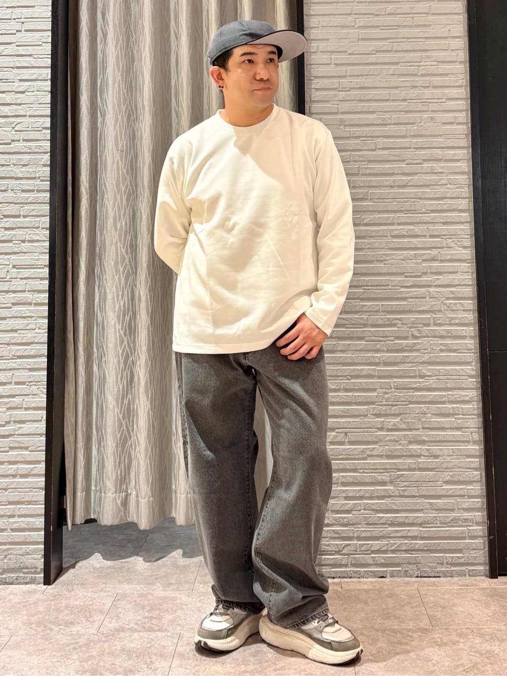 Pーyamaさんの「THE SHOP TK｜【カジュアルに上品さをプラス】変わり織ツイードブルゾン　洗濯機OK」を使ったコーディネート