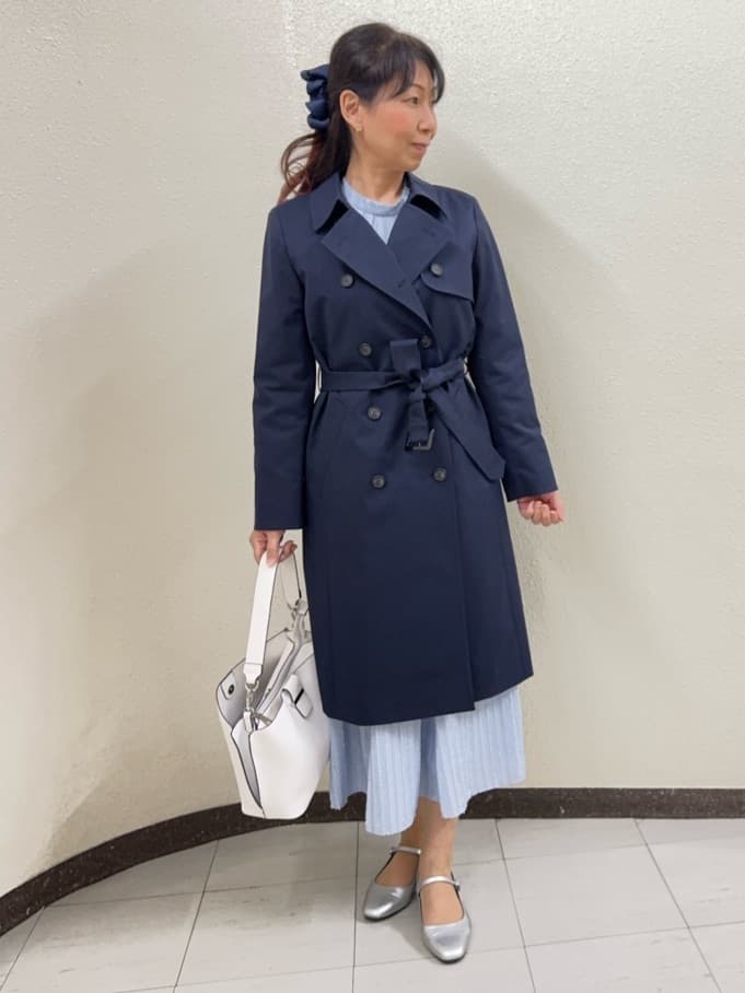 ⭐︎Eimi⭐︎さんの「Reflect｜【セットアップ可】ストライプ柄ジャカードブラウス」を使ったコーディネート