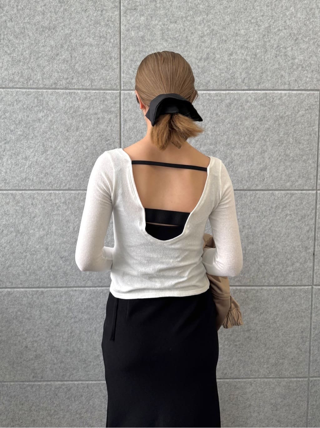 uchi__yamaさんの「CODE A｜【ReRe】easy－fit long skirt」を使ったコーディネート