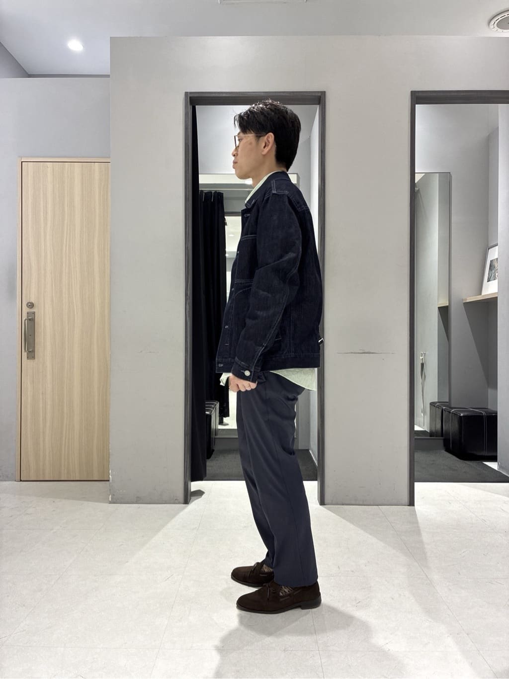 わいずみさんの「TAKEO KIKUCHI｜【BOWLER HAT LABEL】エクスプローラー Gジャン」を使ったコーディネート