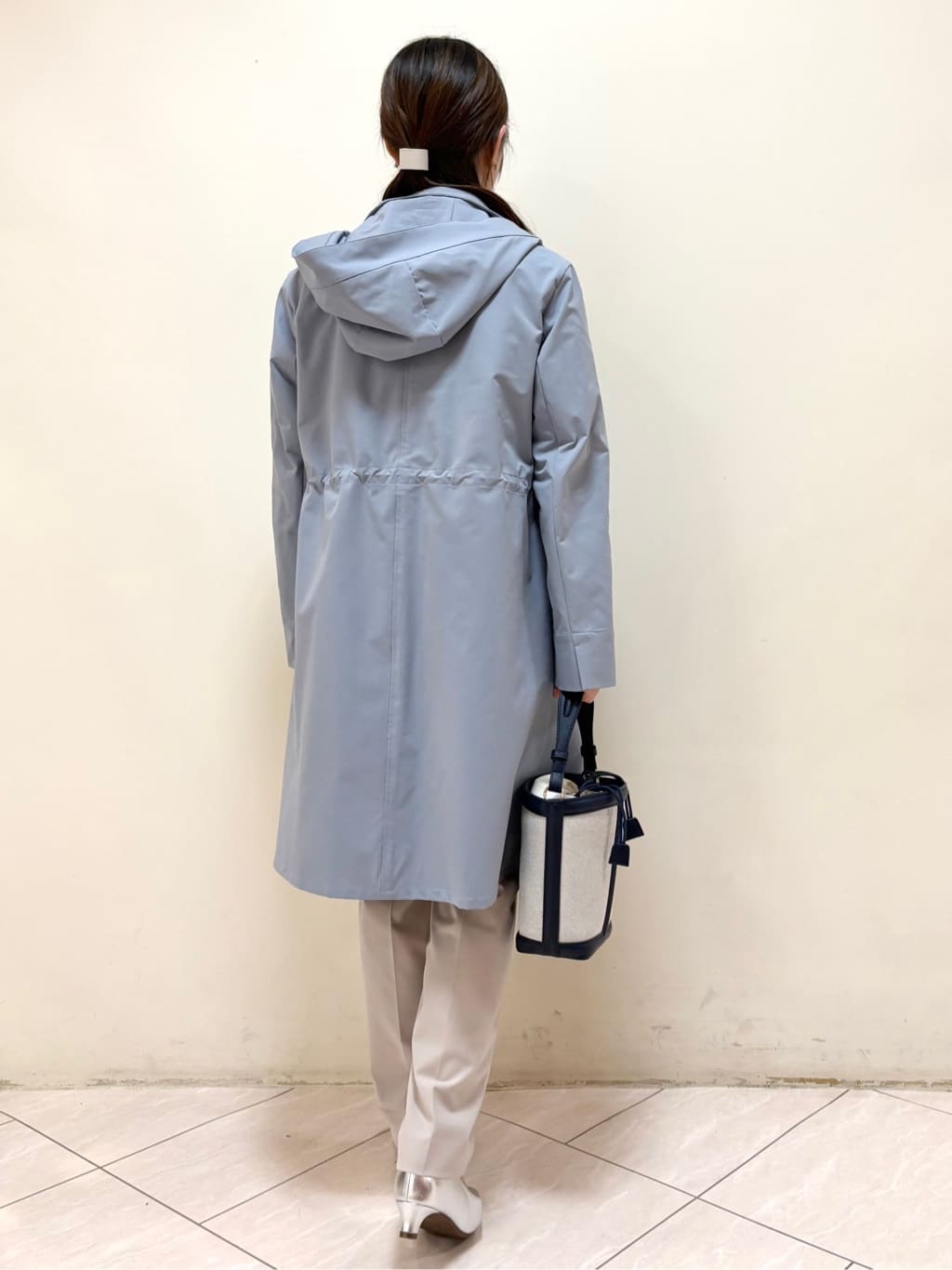 mikiさんの「Reflect｜【中綿ライナー付き】ライナー付きフーデッドロングコート」を使ったコーディネート
