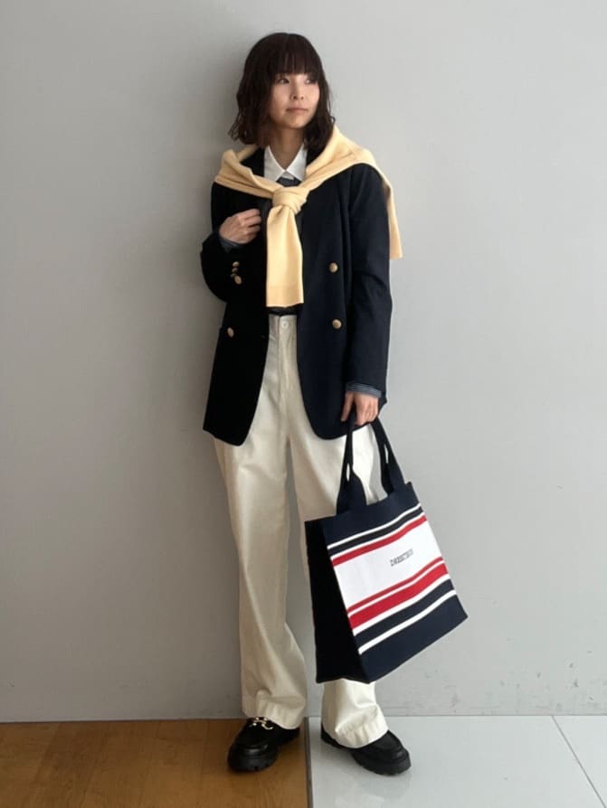 misaさんの「DRESSTERIOR｜コンフォート ダブルブレザー」を使ったコーディネート