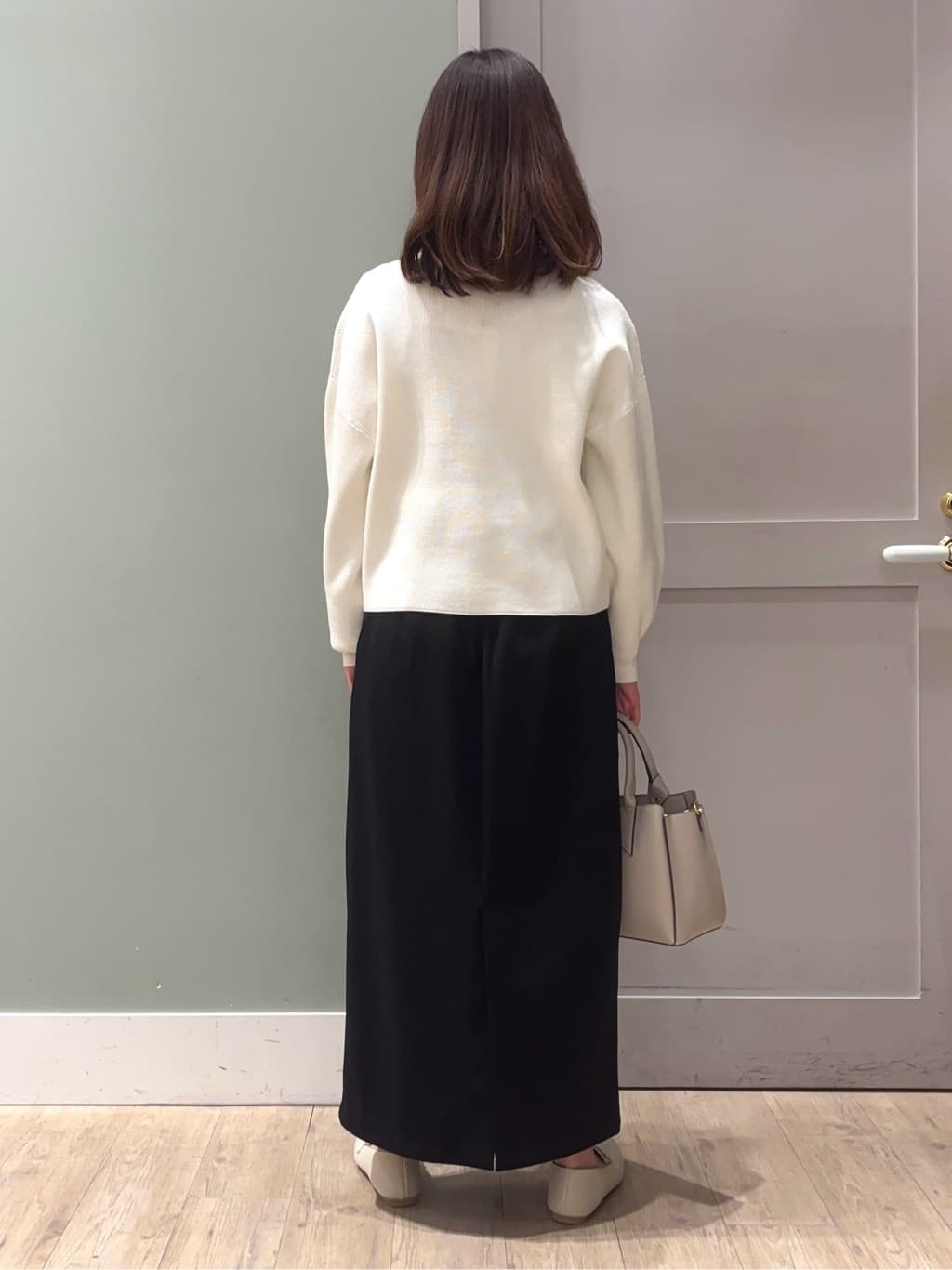 しばみさんの「grove｜毎日着たくなる、もちもち畦編みニット」を使ったコーディネート