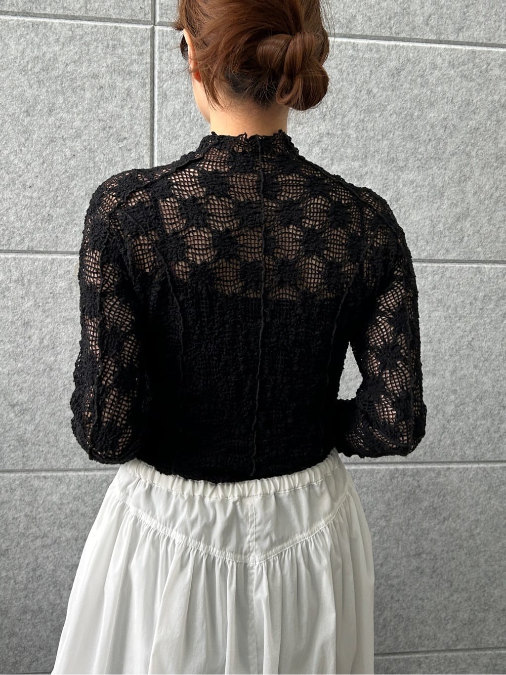 harunaさんの「CODE A｜balloon easy skirt」を使ったコーディネート