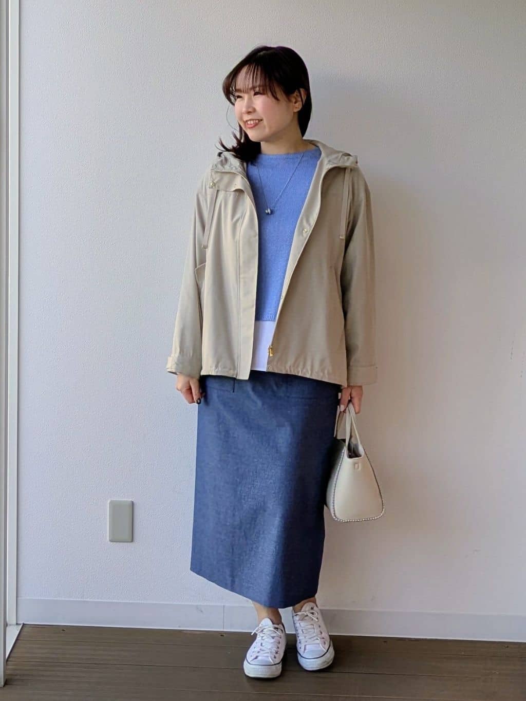 なみきさんの「UNTITLED｜【洗える/はっ水】リラクシーマウンテンパーカー」を使ったコーディネート