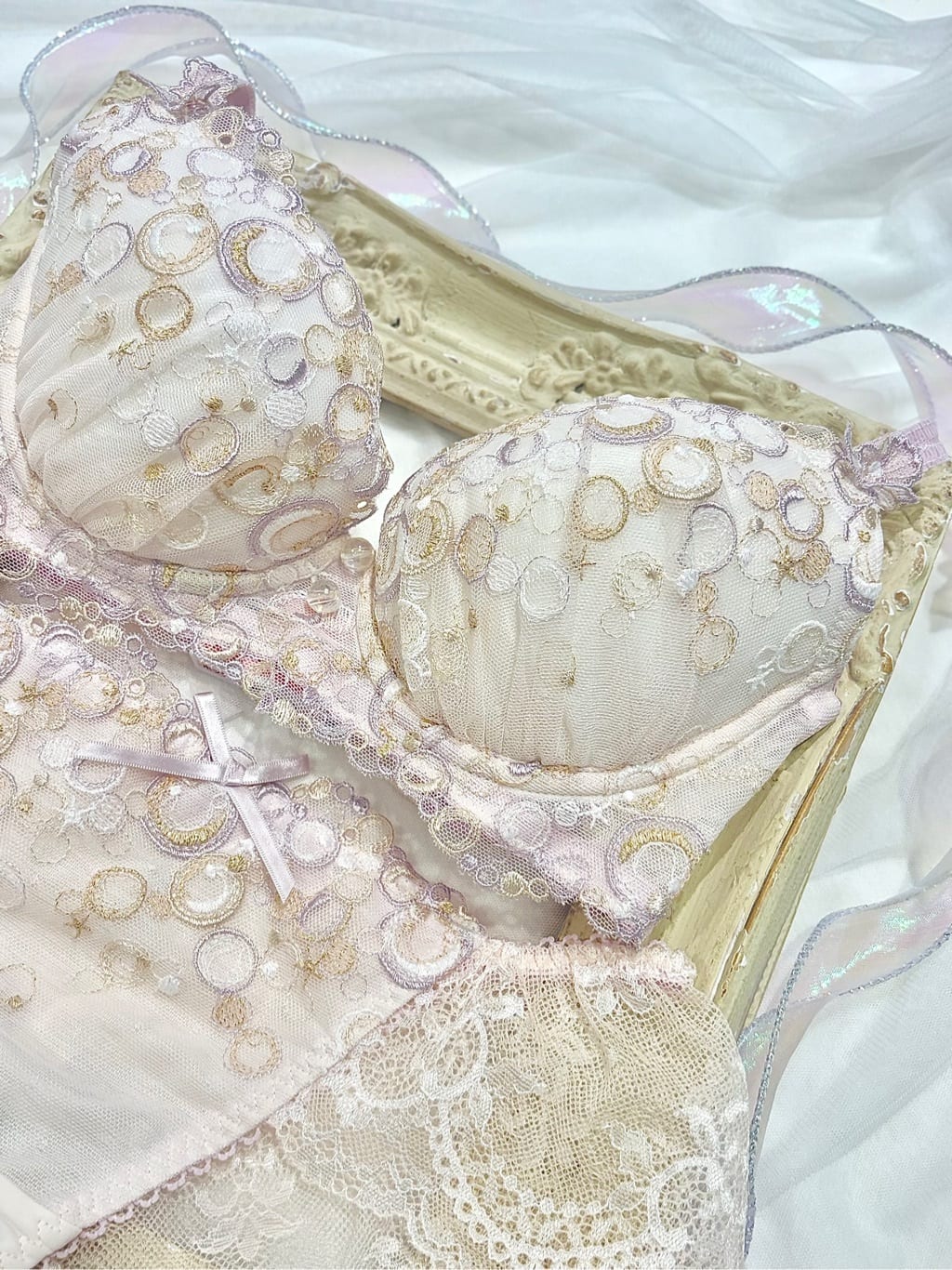 Rieさんの「Risa Magli｜アンチェ ブラジャー (B-C) ＜Sweet Rich（スウィートリッチ）＞」を使ったコーディネート