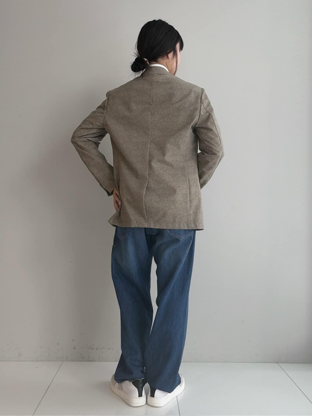 Akutagawaさんの「TAKEO KIKUCHI｜【抗菌防臭】COOL DOTS（R）ドビープリント ジャケット」を使ったコーディネート