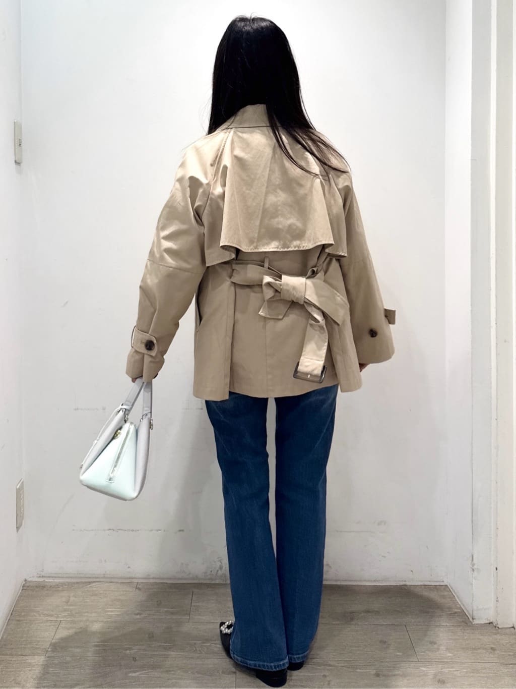 yuicciさんの「OPAQUE.CLIP｜ミドルトレンチコート【洗濯機OK】」を使ったコーディネート