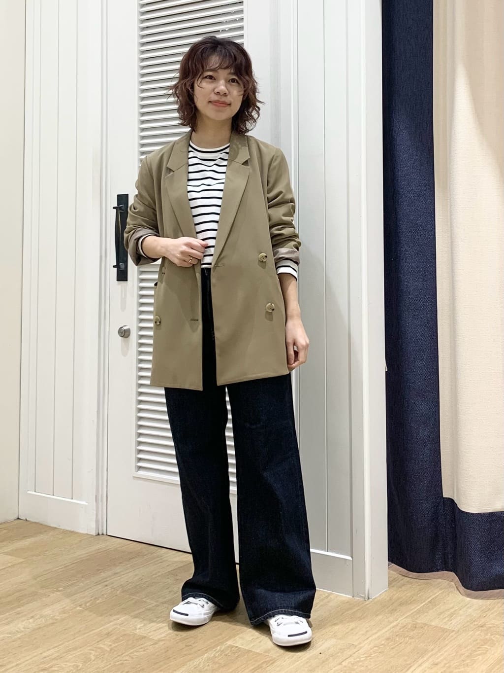 IMARIさんの「Dessin｜【入卒/セレモニー/お仕事/セットアップ可能】ダブルジャケット」を使ったコーディネート