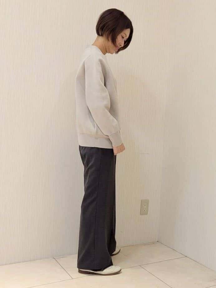 u-macoさんの「UNTITLED｜【コットン100/洗える】フォトロングTシャツ」を使ったコーディネート