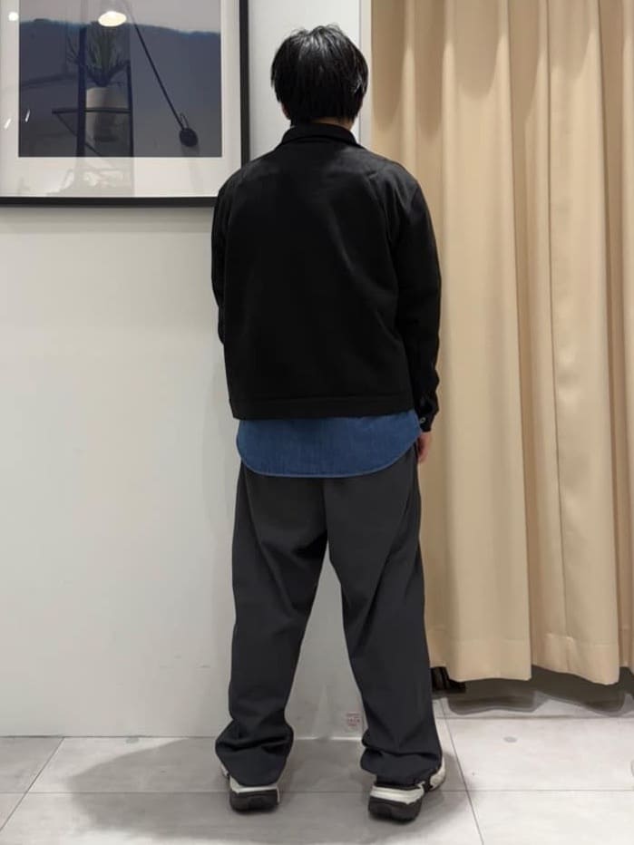 はさんの「THE SHOP TK｜【POLO BCS 別注】 アソート長袖シャツ ストライプ／グレー／デニム」を使ったコーディネート