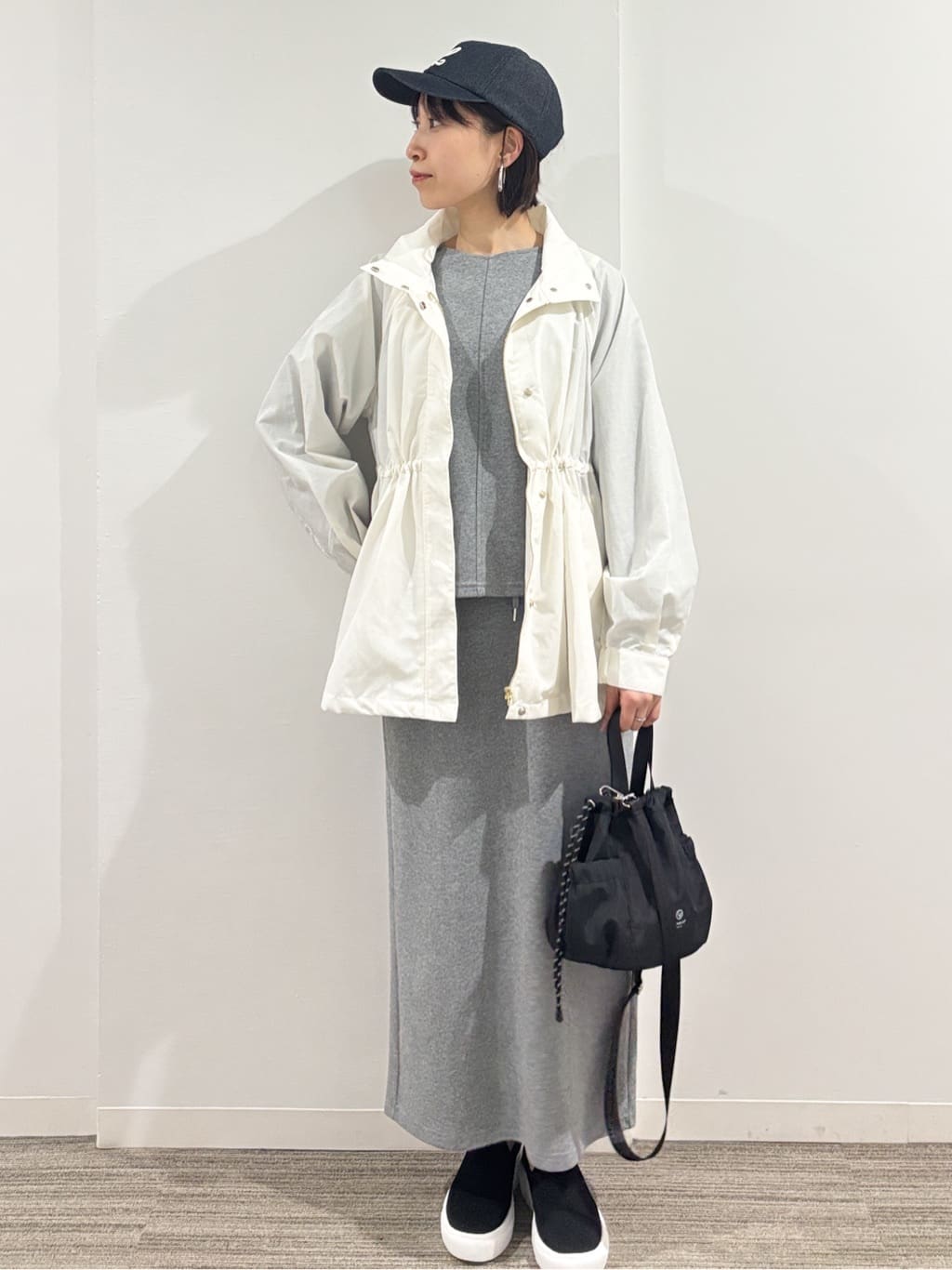 kumiさんの「OPAQUE.CLIP｜【軽量】ニットスリッポン」を使ったコーディネート